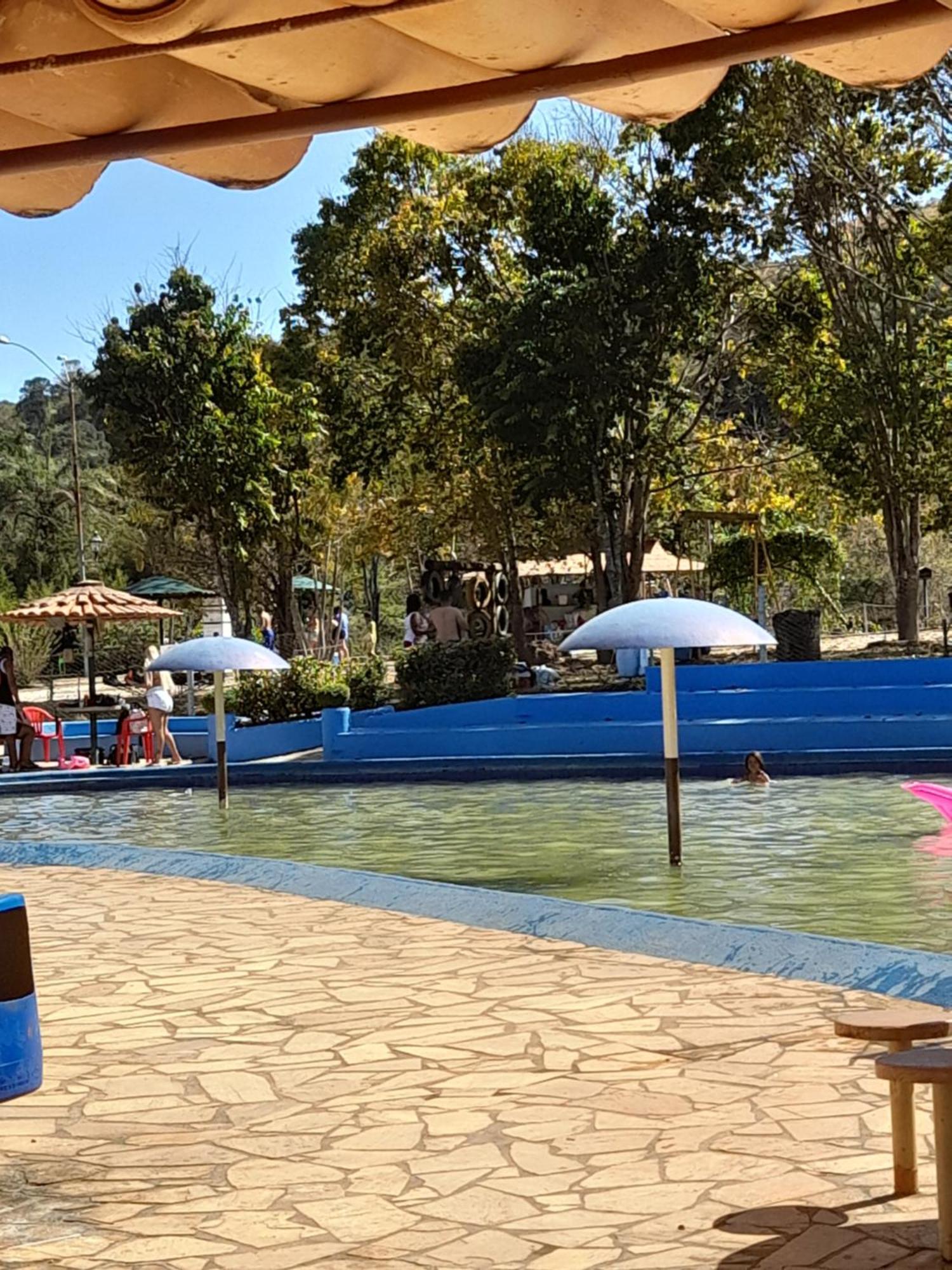 Pousada Balneario Cachoeira Do Moinho Belo Vale エクステリア 写真